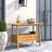 Armenta Rectangular Eucalyptus Outdoor Buffet & Console Table