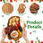 4 Pack Christmas  Cheese Boards, Gingerbread Man Santa Reindeer Elf Shaped Charcuterie Serving Trays for Holiday Party & Gift