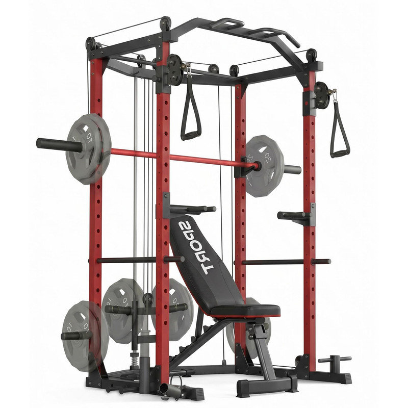 Cage électrique robuste avec dévidoir LAT et câble croisé, 2000 lb