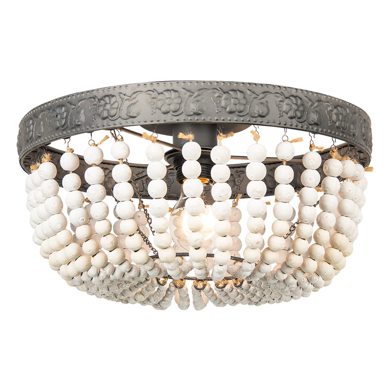 Solid Wood Flush Mount
