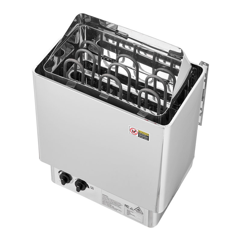 4.5KW Electric Sauna Heater, Stainless Steel Dry Steam Bath Stove for Home Spa & Commercial Use