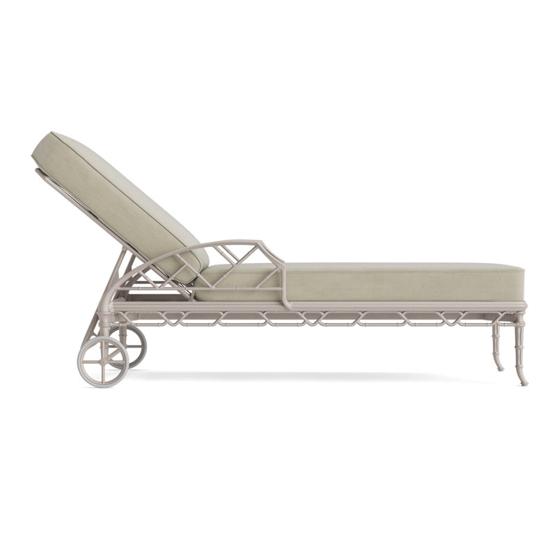 Calcutta Outdoor Chaise Lounge, Fusion Moccasian, Dove Smooth