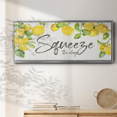 Lemon Squeeze - toile encadrée