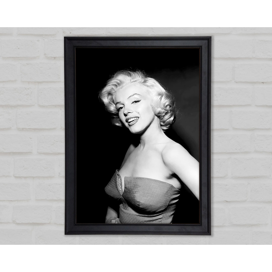 Marilyn Monroe Lächeln - Druck