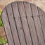 Chaise berçante de patio Adirondack