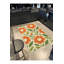 Tapis orange tissé lavable Mosso-1786255140