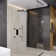 SlideLux 3-Function 12" Thermostatic Complete Rainfall Shower System with 4 Body Jets and Slide Bar