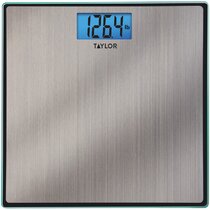 Taylor Digital Medical Scale - 400 lb / 180 kg Maximum Weight Capacity -  Black
