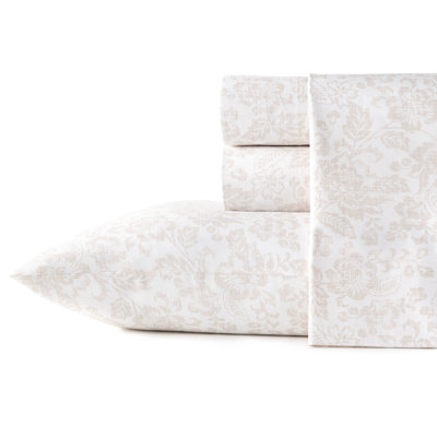 Ensemble de draps en percale de coton à motif floral Stone Cottage Mae Stone Cottage