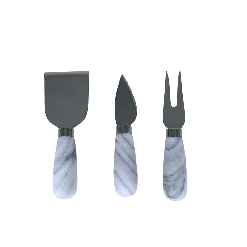 Ensemble de 3 couteaux assortis Marble Cheese