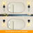 Modern Rechargeable Dimmable Wall Sconce with Remote, 4W T30 Bulb Included Indoor Wall Lamp for Bedroom, Bedside & Living Room