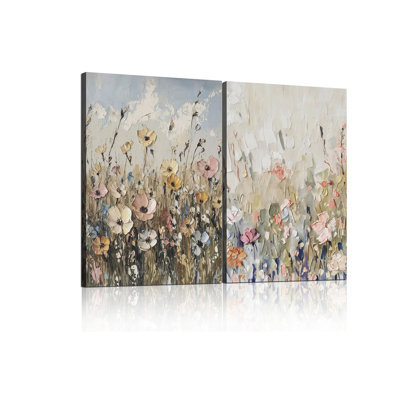 2 Piece Wrapped Canvas Print