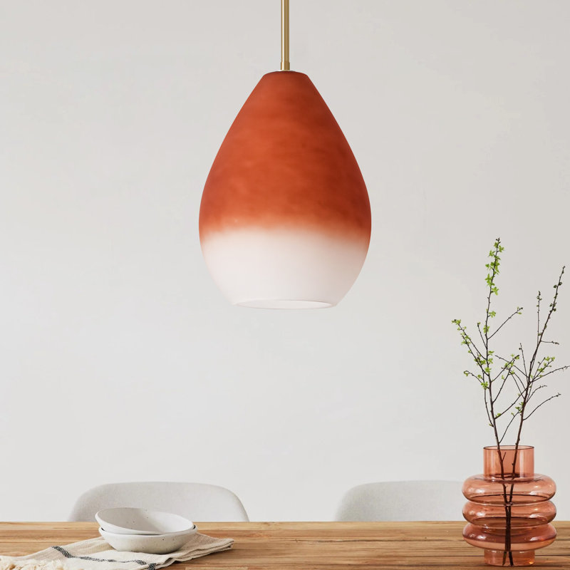 Modern Gradient Glass Pendant Light