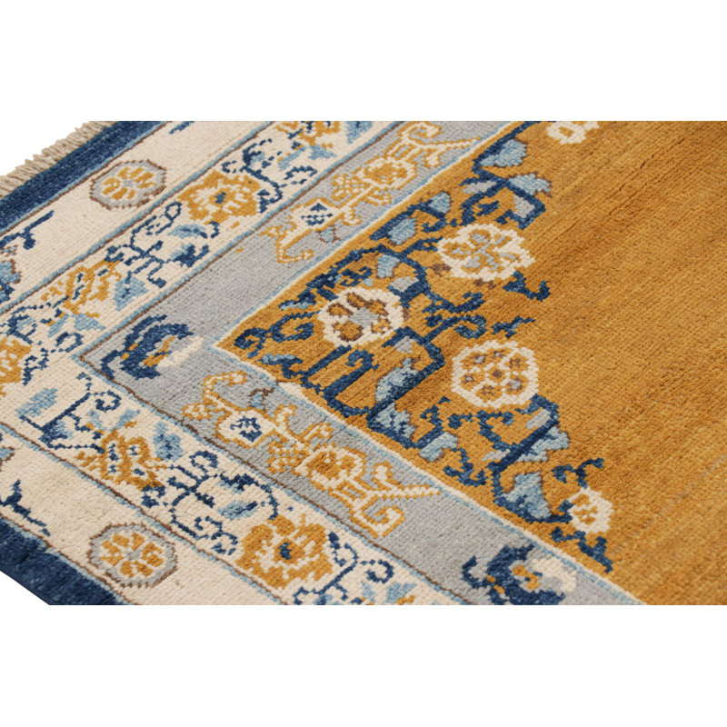 Art Deco Handmade Wool Area Rug