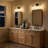 3-lamp Dimmable Clear Glass Vanity Light