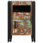 40cm W Iron Bedside Table