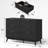 Adkins 6 - Drawer Double Dresser, 47.2" W Fluted Design Wood Wide Chest Of Drawers-1072077864