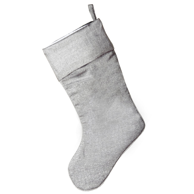 19 in. Silver Stocking