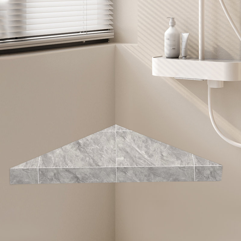Tablette de coin de douche, support triangulaire de salle de bain, tablette de douche en acier inoxydable