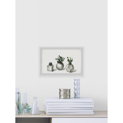 Planted Cacti - Single Picture Frame Painting