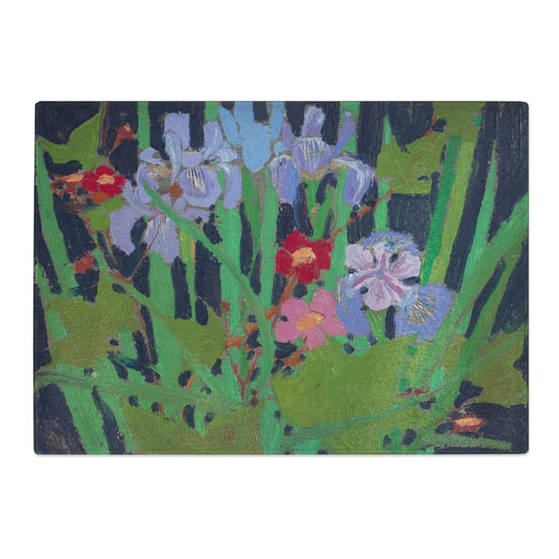 Wild Flowers by Tom Thomson Chopping Board, 0.4cm H x 20cm W x 28.5cm L