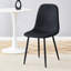 Ensemble de 4 tables de salle à manger confortables avec pieds en métal pour une collection de matériaux de style moderne-250395735-250395721