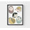 Reproduction d'art héritier mignon Arit, art mural encadré petit hérisson, affiche de dessin adorable animal