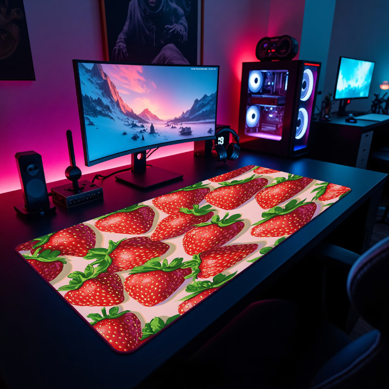 Polyester Desk Pad, 31.5x15.5