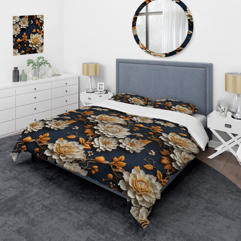 Imperial Grandeur Duvet Cover, Twin Duvet Cover + 1 Standard Sham