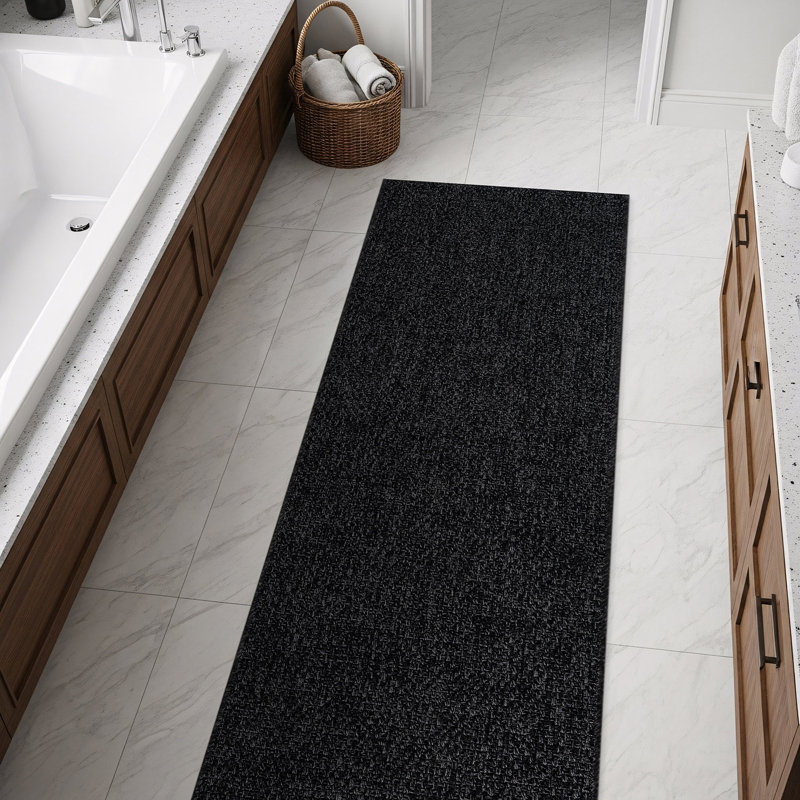 Tapis intérieur / extérieur, Dark Grey, Tapis de couloir de 2 pi x 7 pi