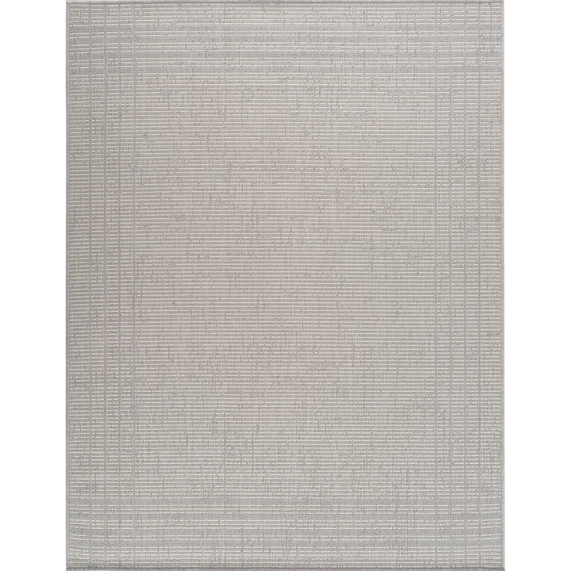 Tubac Indoor & Outdoor Boho Rug Grey/Ivory, Rectangle 120 x 170cm