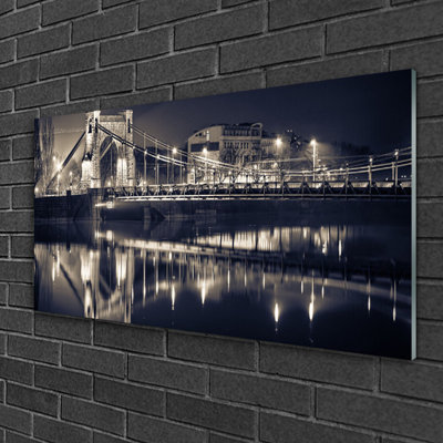 Bridge Architecture - Unframed Photograph on Glass
