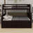 Janada Kids Twin Over Full Bunk Bed with Trundle with Drawers-435394144
