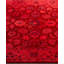 Overdyed Hand-Knotted Wool Modern-Contemporary Pink Area Rug 3' 1" x 5' 3"