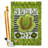 Chance of the irish trèfle spring st patrick 40 x 28 po en polyester ensemble de drapeau