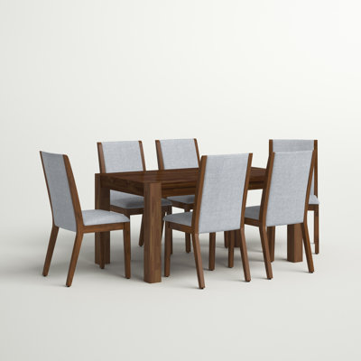Geib Rubber Solid Wood Dining Set