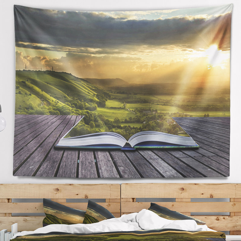 Polyester Tapestry, 50" H x 60" W
