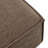 Restore Performance Fabric Upholstered Modular Ottoman In Mocha-1932524694