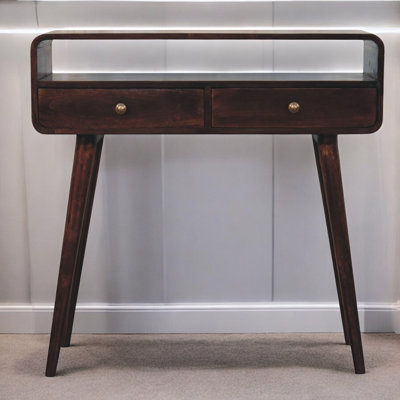 Desolina 35.43'' Solid Wood Console Table