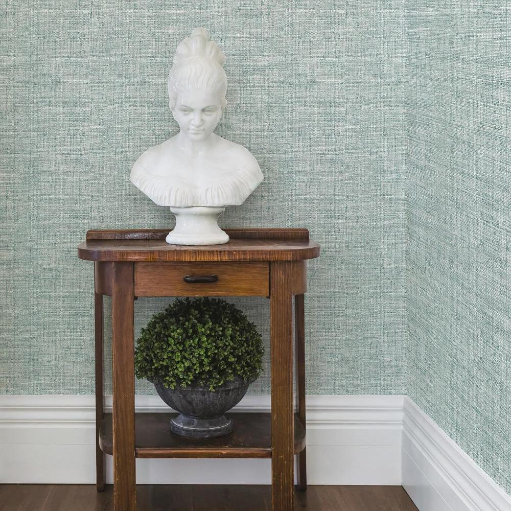 Benni Modern Abstract Wallpaper, Turquoise