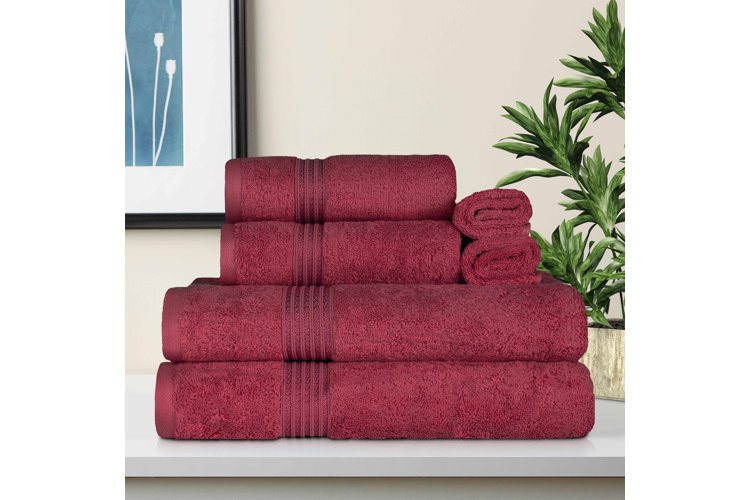 Top Red Bath Towels