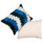 Coussin en velours Samsun