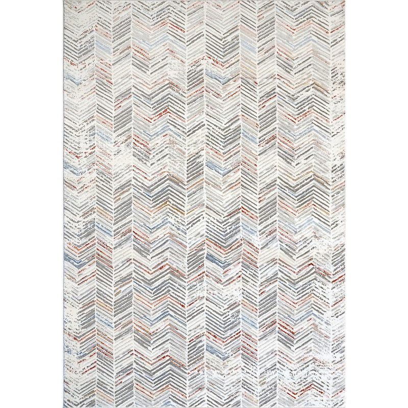 Tapis gris touffeté, Rectangle 7 pi 10 po x 10 pi 10 po