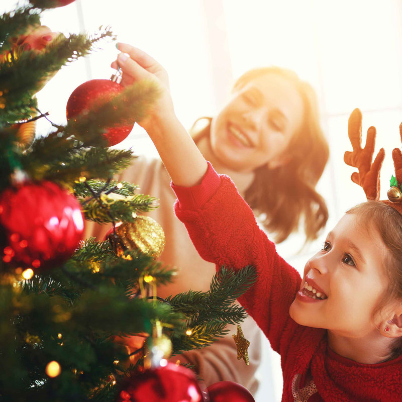 Artificial Christmas Tree, 5.97ft H