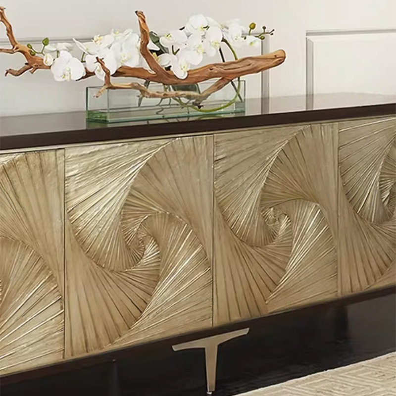 Buffet simple de luxe américain