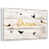 Cadre flottant blanc