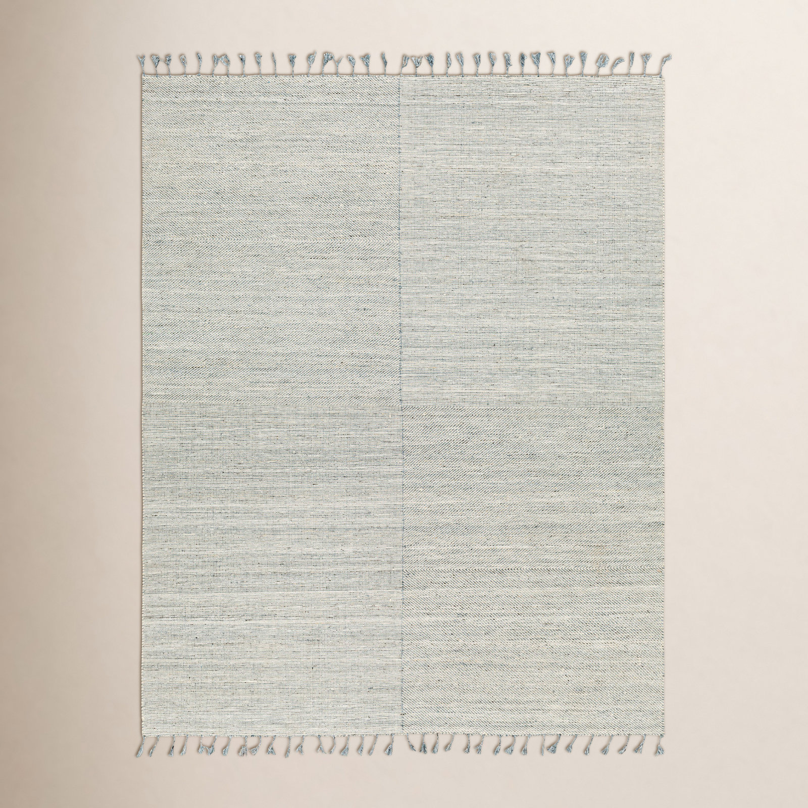 Hand-Woven Rug, Gray, Rectangle 8' x 10'