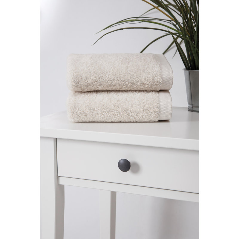 Zimmerman Midweight Hand Towel, Cream