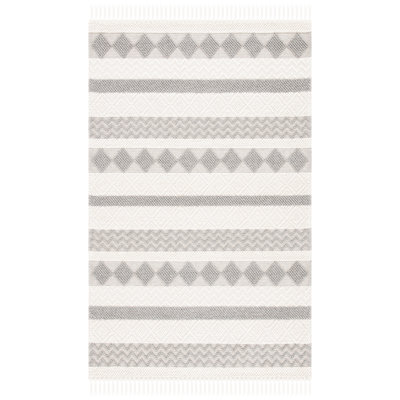 Paz Natura Hand Woven Wool Geometric Rug
