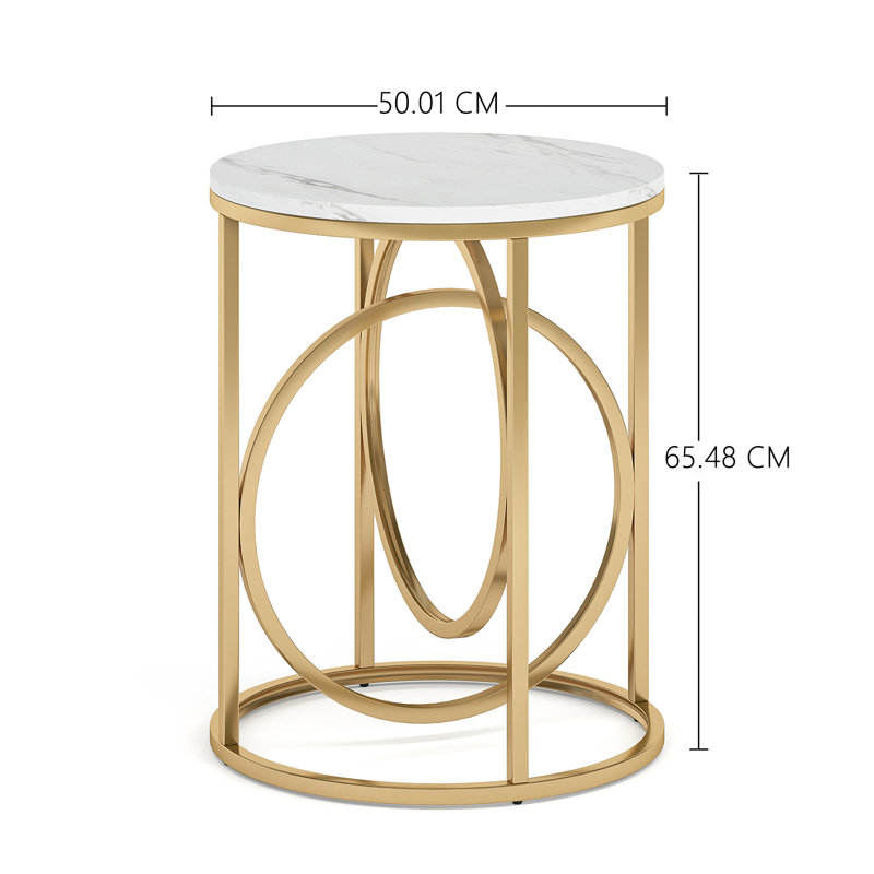 Table de bout ronde